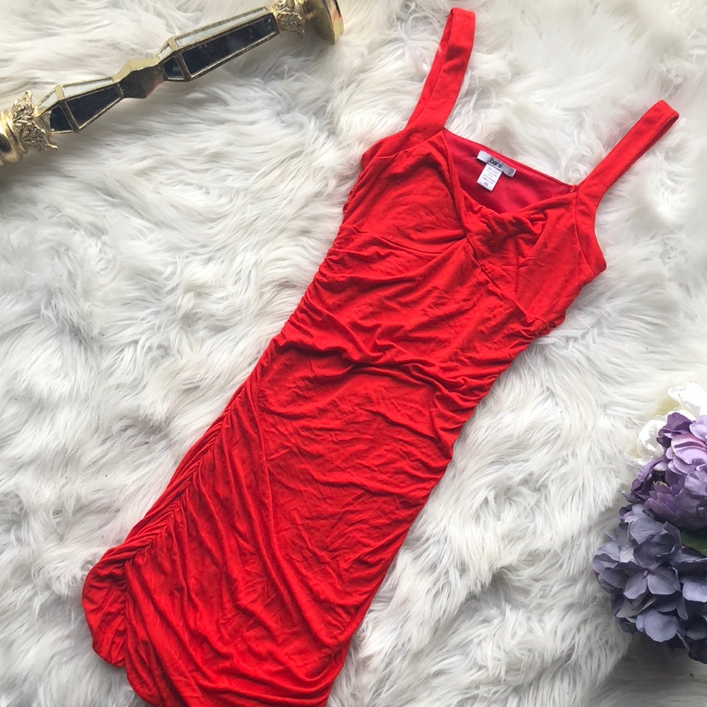 Red Fitted dress